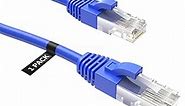 CableCreation 50 Feet CAT 5e Ethernet Patch Cable, RJ45 Computer Network Cord, Cat5/Cat5e/Cat6 LAN Cable UTP 24AWG+100% Copper Wire for PC, Mac, Laptop, PS3, PS4, Xbox, 15.25m, Blue