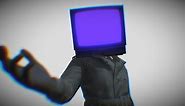 TV Man - Download Free 3D model by TheDirector (@The-Director)