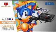 All SEGA Genesis/Mega Drive Platformer Games Compilation - Every Game (US/EU/JP/BR)