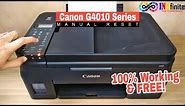 How to Manual Reset Canon G4010 G4210 G4410 G4411 Printer Fix 5B00 and 1700 Error | INKfinite