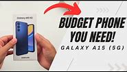 Samsung Galaxy A15 (5G) | The Budget 5G Phone You Need!