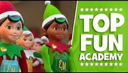 Santa’s Elves: The Elf Mates’ Big Mission | Top Fun Academy | Holiday Cartoon