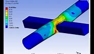High speed Impact test in Ansys | Explicit Dynamics