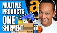How to Ship Multiple Products SKUs Items or Variations in One Amazon FBA Shipping Plan New Workflow