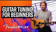 Easy Guitar Tuning Tips For Beginners (LIVE) | Guitar Tuning | Fender Play