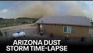 Wait for it: Time-lapse captures Arizona dust storm