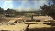 Extraordinary footage of Syrian tank in Damascus