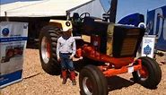 Restored Case 1070 Gold Demonstrator Tractor