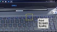 How to take a screenshot on Dell laptop
