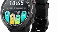 GPS Smart Watch for Men Women, Rugged Outdoor Watch with GPS and Compass, Fitness Tracker with Heart Rate Blood Oxygen Sleep Monitor, IP68 Waterproof, 1.32" Touch Screen, Compatible Android iOS iPhone