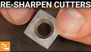 Sharpening Carbide Cutters (Woodturning How-to)