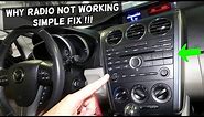 WHY RADIO IS NOT WORKING. HOW TO FIX CAR RADIO