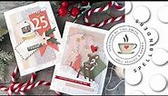 WOW! These are big! 5x7 Christmas Cards with the Spellbinders Make It Merry Card Kit 2023