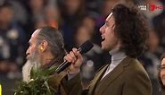 It is finals fever ❤️‍🔥🏉 Throwing it back to when our very own Kenickie, Keanu Gonzalez, rocked out at the MCG singing our National Anthem before the Carlton v Sydney game ⚡️