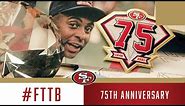 Creating the 49ers 75th Anniversary Logo