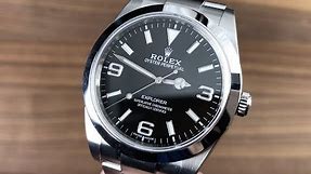 Rolex Explorer (39MM / 2016 Dial) 214270 Rolex Watch Review