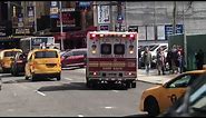 What Happens When You Call EMS In Times Square? FDNY Full Response EMS Gator, Ambulance & Engine 54