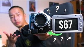 I try using the JVC Everio Camcorder to film a YouTube Video