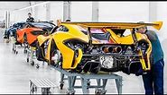 Tour of Super Advanced McLaren Factory Building Powerful Supercars by Hands