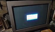 Sony GDM-FW900 Widescreen CRT Initial Setup, Testing, and Thoughts! Trinitron Monitor