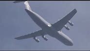C-5 Galaxy takes over park
