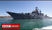 Russia's flagship warship the Moskva has sunk – BBC News