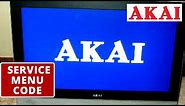 How to enter Akai TV Service Menu || LED TV Hard Reset to Factory Settings || Easy Method