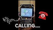 BlackBerry Curve 8310 incoming call