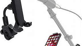 CR50 FlexClip Mic Stand Phone Holder, for Mic Stand, Music Stand and Drums, All Smartphones