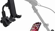 CR50 FlexClip Mic Stand Phone Holder, for Mic Stand, Music Stand and Drums, All Smartphones