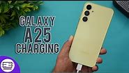 Samsung Galaxy A25 5G Charging Test 🔋 25W Fast Charger ⚡️⚡️