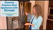 How to Clean Stainless Steel Appliances with Norwex Stainless Steel Cloth