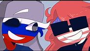 SUPERSTAR || animation meme || countryhumans Russia and America