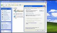 Windows XP - Internet Connection Sharing