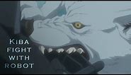 Wolfs Rain - Kiba fight with robot (Scene HD)