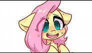 Fluttershy's sad cat dance meme