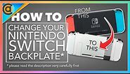 How to replace your Nintendo Switch backplate using an ExtremeRate plate