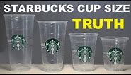 STARBUCKS CUP SIZES JUSTIFIED (EXPERIMENT)