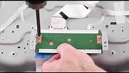 Philips 55" LED TV Repair 55PFL5601F7 - How to Replace All Boards for TV Repair