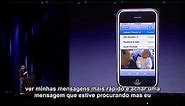 Steve Jobs apresenta primeiro iPhone legendado (2007)