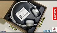 Lenovo 100 Stereo Analog Headset Review and Unboxing