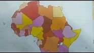 Afrika Haritası Tanıtımı| Africa Map Introduction