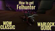WoW Classic/How to get Felhunter/ Warlock guide Seeking Strahad