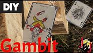 EASY DIY Gambit Throwing Cards
