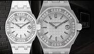 Audemars Piguet Royal Oak Offshore 37mm Diamond Ladies Watch 57175ST | SwissWatchExpo