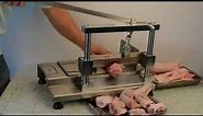 Manual meat bone cutting machine