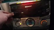 Sharp CD C3900 Shelf Stereo