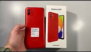 Unboxing Samsung Galaxy A03 A035 Red