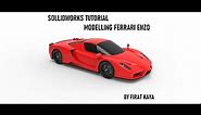 Solidworks Tutorial Modelling Ferrari Enzo-Blueprint Placement