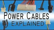 PC Power Supply Cables Explained